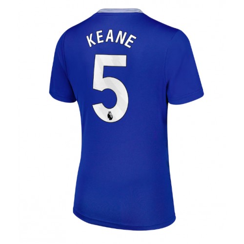 Fotballdrakt Dame Everton Michael Keane #5 Hjemmedrakt 2024-25 Kortermet